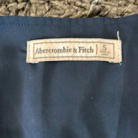 Abercrombie & Fitch floral spring dress women’s size small - Picture 11 of 13